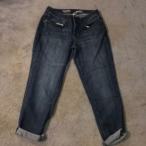 Sonoma cropped boyfriend jeans